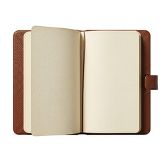 old book with blank pages