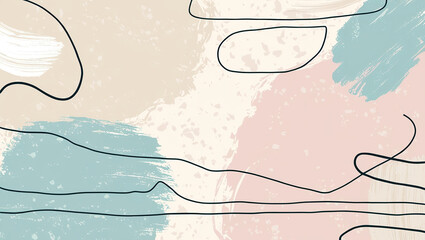 Pastel artistic background for creative design layouts