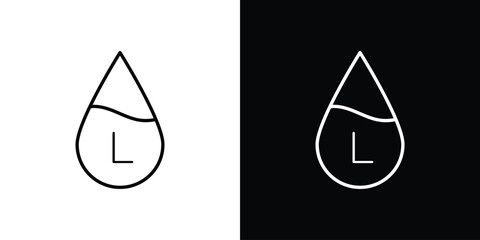 Liter icon. Symbol for your web site design, logo, app, UI. Vector illustration. EPS10