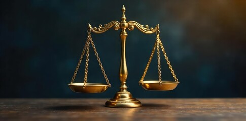 Golden Scales of Justice Equilibrium, Proportion, and Fairness ? A Symbolic Image of Balance and Excellence