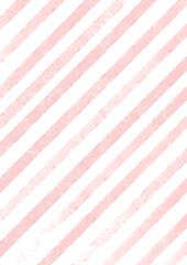 Seamless pattern with pink lines in watercolor 