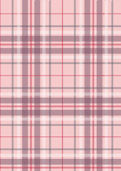Seamless pattern with pink lines and violet in watercolor 