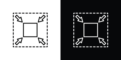 Compact size icon. Symbol for your web site design, logo, app, UI. Vector illustration. EPS10