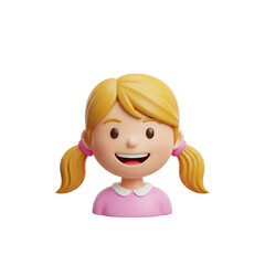 little girl with a smile