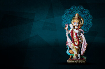 Lord Krishna Indian God Janmashtami festival holiday, Happy Krishna Janmashtami festival of India,...
