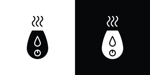 Humidifier icon symbol. Simple, flat design for web and mobile app
