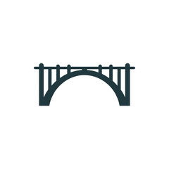 Obraz premium A serene view of a classic arch bridge spanning a calm river, surrounded by lush greenery