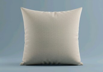 mockup empty blank pillow home decor on sofa