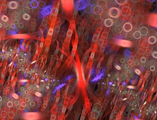 Imaginatory fractal abstract background Image