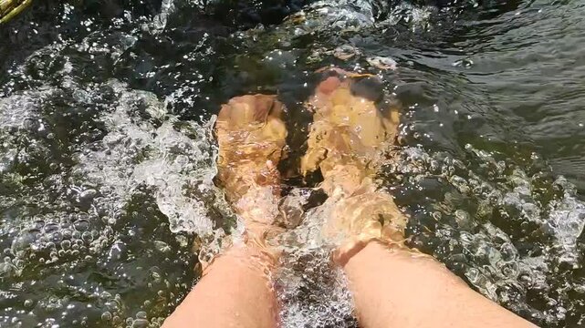girl in water