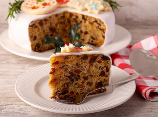 festive stained glass window cookies