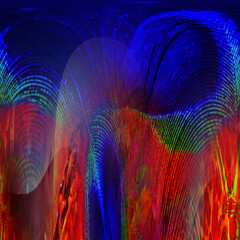abstract fractal background