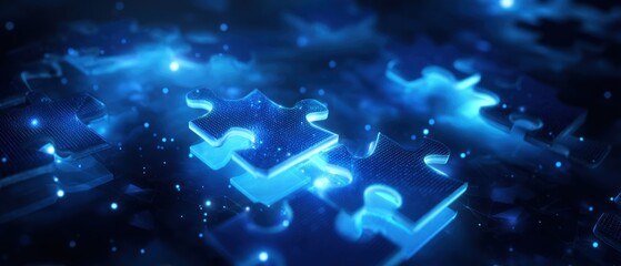 Digital Puzzle Pieces:  Interconnection and Solution