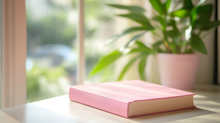 Fresh handmade organic pink flowers in a white vase stand as a natural beauty gift for spa aromatherapy and healthy hygiene