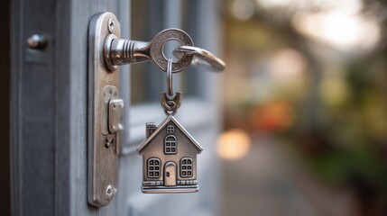 New Home Key: A Symbol of Ownership and Beginning