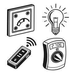 Smart device controls and lightbulb technology remote