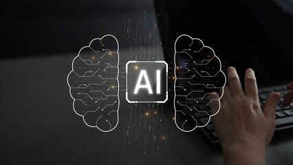 AI Assistant Brain Processor with LLM Technology, Big Data, Machine Learning, Generative AI for...