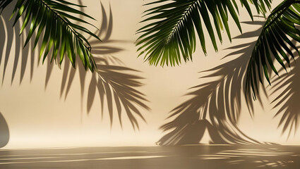 palm trees on the beach