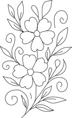 abstract floral background