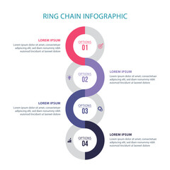 Modern business infographic template vector with circle diagrams and arrow steps for web design banner illustration