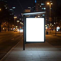 Urban Canvas at Night