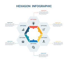 Modern infographic design template vector layout for business presentation