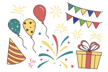 Festival Party Elements
