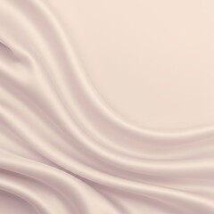 Fototapeta premium Whispers of Silk Blush and Flow Subtle Undulation Pale Silk Dreams Creamy Canvas Serene Drape Gentle Curves Fluid Grace Textured Tranquility Shimmering Sands
