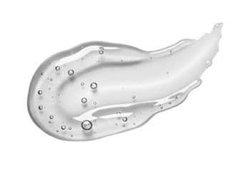 Gel Serum Swatch Transparent Skincare Product for Beauty and Cosmetic Uses,  Modern Beauty Background for Health