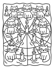 Halloween Easy Coloring Pages for Kids, Teens, and Adults | Coloring Pages – Spooky, Fun, and Easy Designs for Kids, Teens, and Adults | Cute Ghosts, Pumpkins, Witches & More