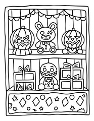 Halloween Easy Coloring Pages for Kids, Teens, and Adults | Coloring Pages – Spooky, Fun, and Easy Designs for Kids, Teens, and Adults | Cute Ghosts, Pumpkins, Witches & More
