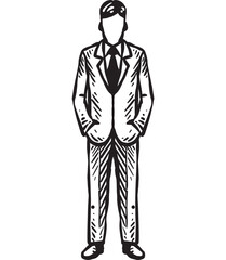 business icon hand drawing
