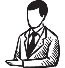 business icon hand drawing