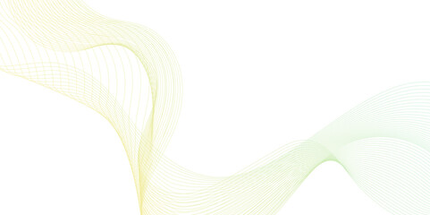 Dynamic yellow and green halftone abstract background, banner and brochure, Curve flow motion illustration, Smoke design, abstract flowing yellow lines on a vibrant green gradient, 