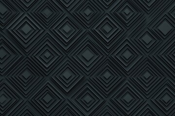 black metal scratched steel plate textured background Generative Ai