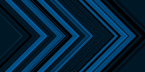 Obraz premium Abstract pattern with arrow line – Futuristic vector geometric pattern with strips – Arrow shape directional background design – Modern indicator template for business decoration art festival seminar