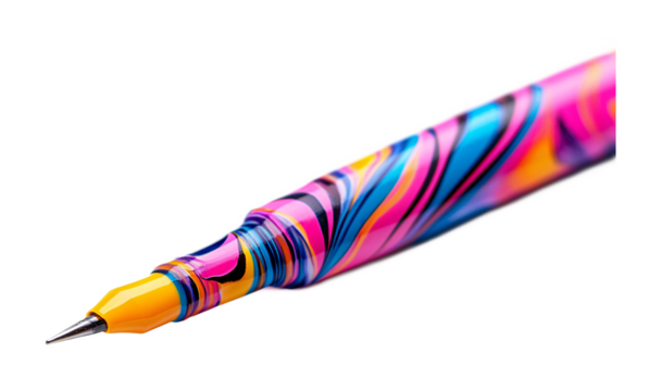 Nail Art Pen for Nail Decoration and Creative Designs - Isolated on White Background