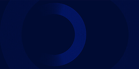 abstract dark background with glowing lines circles. eps 10 in bussines, website