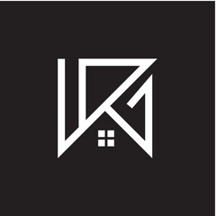 Minimalistic House Logo Design Depicting Creativity and Modern Architecture

