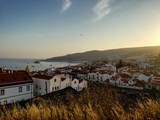 Sunset in Sesimbra, Portugal