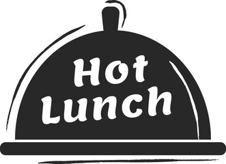 Hot lunch waiting to be served, resting under a covered plate, releasing steam and exuding delicious aromas, ready to satisfy hunger and delight diners in a cozy restaurant setting