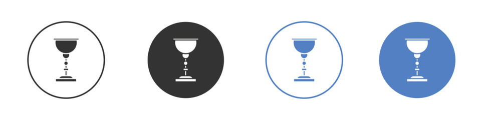 Goblet icon. Vector illustration, flat design.