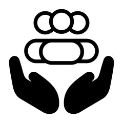 Obraz premium Community Support Vector Icon