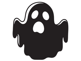 FUNNY GHOST SILHOUETTE 