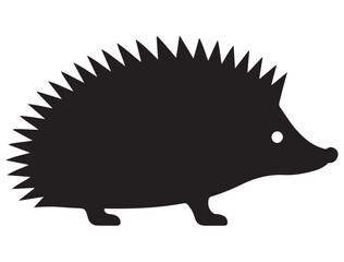  FUNNY HEDGEHOG SILHOUETTE