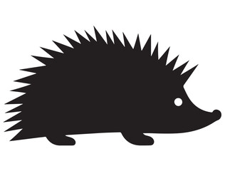  FUNNY HEDGEHOG SILHOUETTE