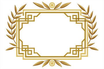 golden laurel wreath © Pixel Art