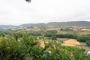 Brihuega landscape showcases natural beauty in Guadalajara province of Castilla-La-Mancha in Spain
