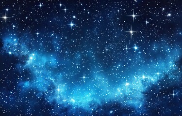 Fototapeta premium Deep space nebula with countless stars