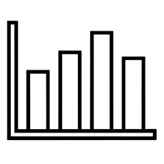 bar chart with black and white